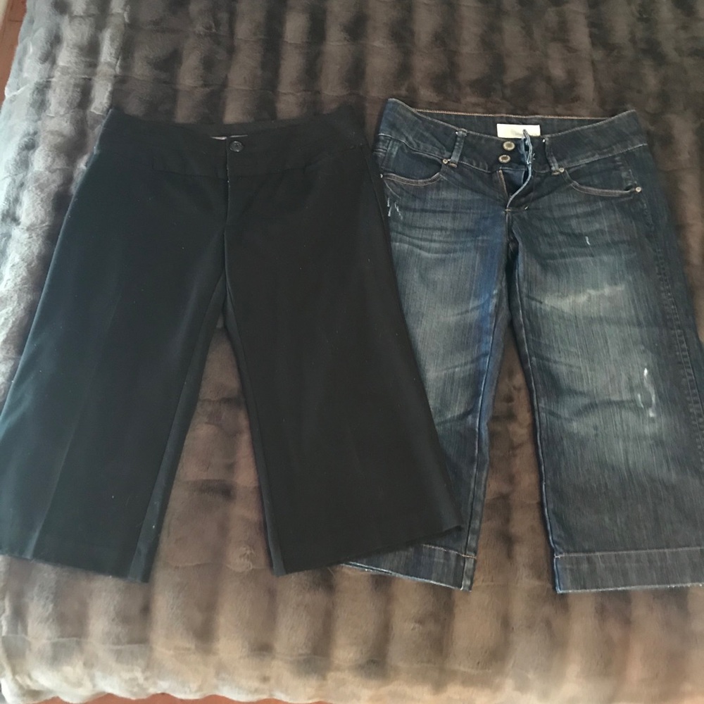 Wide leg Capris from maurices